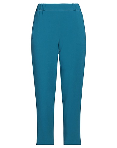 OTTOD'AME Pantalone Verde petrolio 63% Poliestere, 32% Viscosa, 5% Elastan