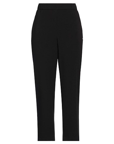 OTTOD'AME Pantalone Nero 63% Poliestere, 32% Viscosa, 5% Elastan