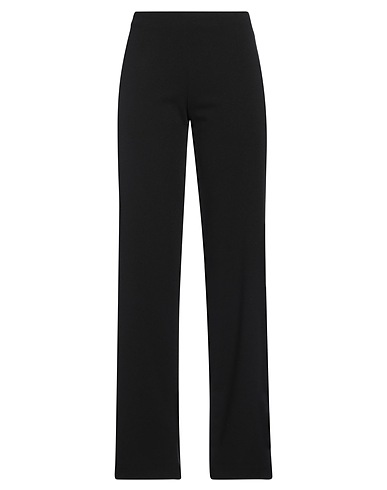 MAISON LAVINIATURRA Pantalone Nero 95% Poliestere, 5% Elastan