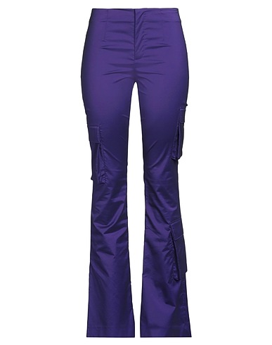PHILOSOPHY di LORENZO SERAFINI Casual trouser Purple 58% Polyester, 34% Polyamide, 8% Elastane