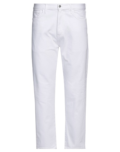EDWIN Casual pants White 100% Cotton