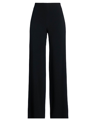 BOTONDI COUTURE Casual pants Black 79% Acrylic, 21% Viscose
