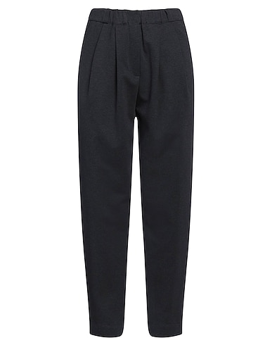 BRUNELLO CUCINELLI Casual trouser Grey 78% Cotton, 16% Polyamide, 6% Elastane