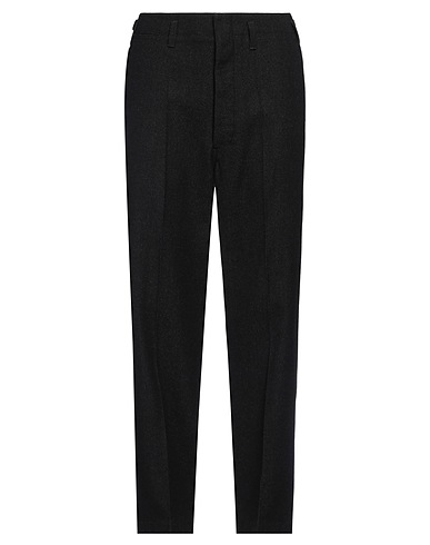 LEMAIRE Casual pants Black 82% Virgin Wool, 18% Cotton