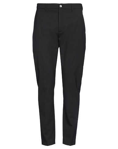 DEPARTMENT 5 Casual trouser Black 54% Polyester, 44% Virgin Wool, 2% Elastane