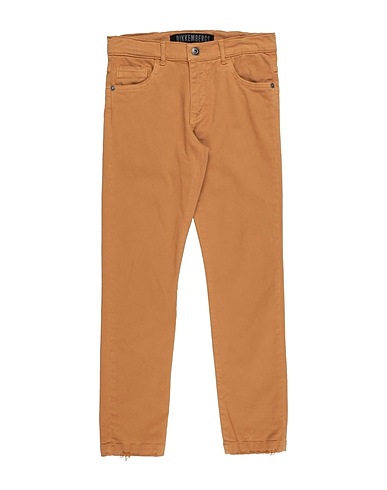 BIKKEMBERGS Casual trouser Camel 97% Cotton, 3% Elastane