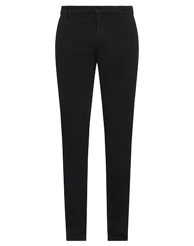 DONDUP Pantalone Nero 69% Modal, 28% Cotone, 3% Elastan
