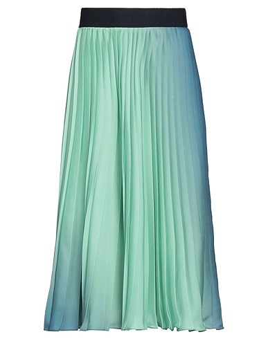SPORTMAX Midi skirt Light green 100% Polyester