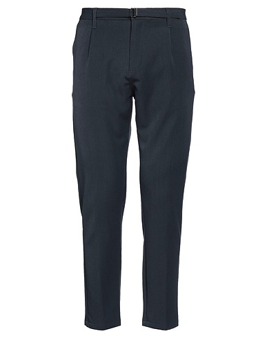 DANIELE ALESSANDRINI Pantalone Blu navy 78% Poliestere, 18% Viscosa, 4% Elastan