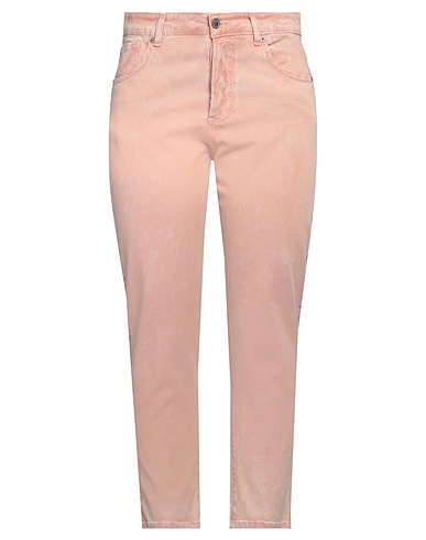 SOUVENIR Casual trouser Pink 97% Cotton, 3% Elastane