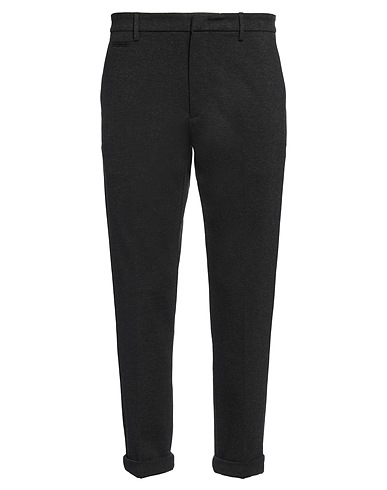 DONDUP Casual trouser Charcoal 69% Viscose, 25% Polyamide, 6% Elastane