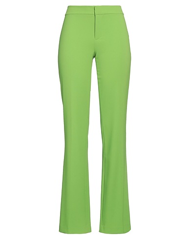 ALICE + OLIVIA Pantalone Verde 97% Poliestere, 3% Elastan