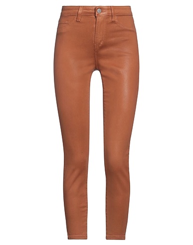 L'AGENCE Casual trouser Brown 86% Cotton, 14% Elastane