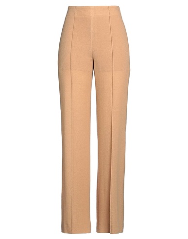 CHLOÉ Casual trouser Camel 50% Wool, 50% Cashmere
