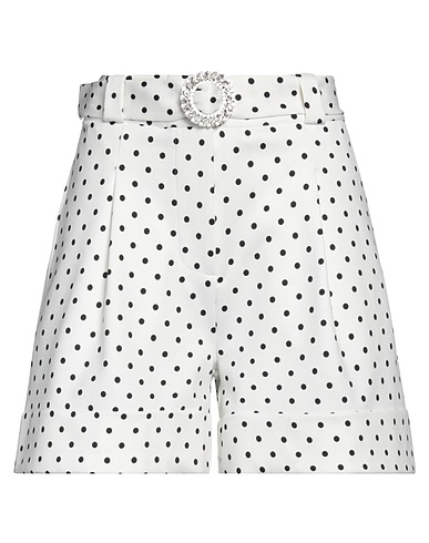 ACTITUDE by TWINSET Shorts & Bermuda White 95% Polyester, 5% Elastane