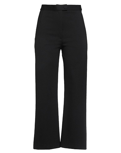 MAISON LAVINIATURRA Casual trouser Black 65% Viscose, 30% Nylon, 5% Elastane
