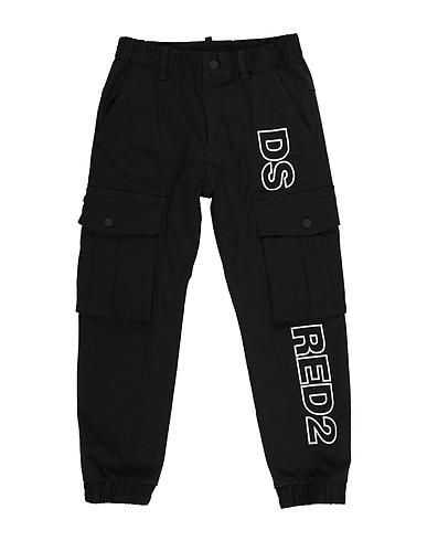 DSQUARED2 Casual trouser Black 98% Cotton, 2% Elastane