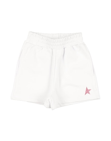 GOLDEN GOOSE Shorts & Bermuda White 85% Cotton, 15% Polyester, Elastane