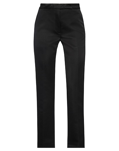 SA SU PHI Casual pants Black 76% Wool, 24% Silk
