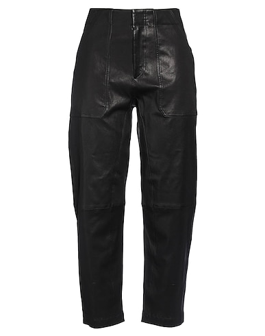 RAG & BONE Casual trouser Black Lambskin