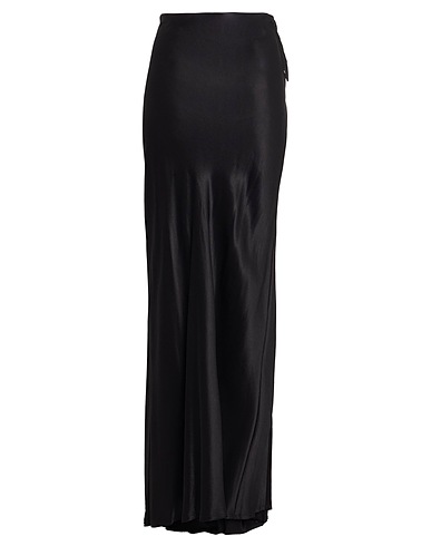 ANN DEMEULEMEESTER Maxi Skirts Black 100% Viscose