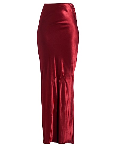 ANN DEMEULEMEESTER Gonna lunga Bordeaux 100% Viscosa