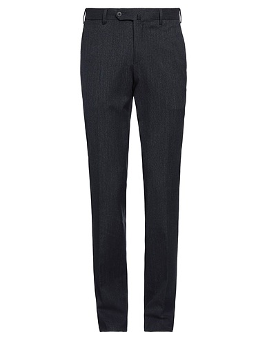 ISAIA Casual pants Midnight blue 98% Cotton, 2% Elastane