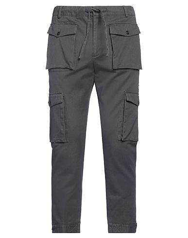 GREY DANIELE ALESSANDRINI Pantalone Piombo 98% Cotone, 2% Elastan