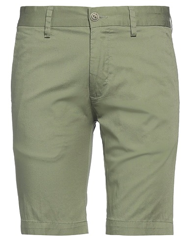 HARMONT & BLAINE Shorts & Bermuda Verde militare 97% Cotone, 3% Elastan