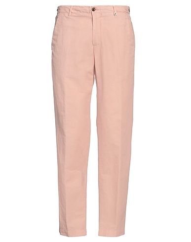 MYTHS Casual trouser Light pink 48% Cotton, 33% Linen, 19% Lyocell