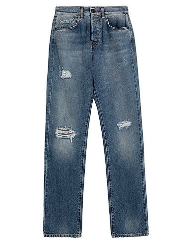 ACTITUDE by TWINSET Denim trousers Blue 100% Cotton