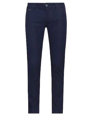 GUESS Casual pants Blue 99% Cotton, 1% Elastane