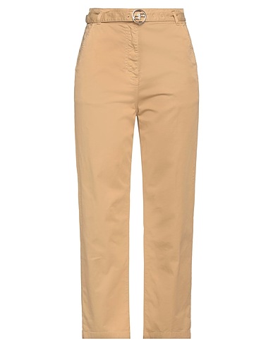 PINKO Casual pants Khaki 97% Cotton, 3% Elastane
