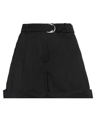 ERMANNO FIRENZE Shorts & Bermuda Black 100% Cotton