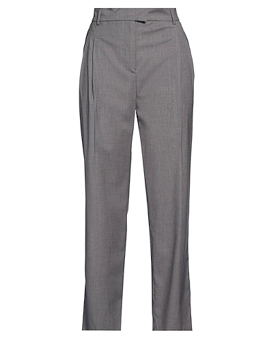 MESSAGERIE Casual pants Grey 56% Polyester, 22% Wool, 20% Viscose, 2% Elastane