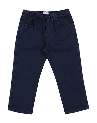 IL GUFO Casual trouser Midnight blue 98% Cotton, 2% Elastane