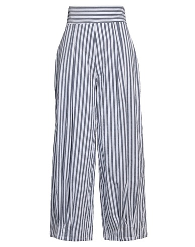 CLOTILDE Casual trouser White 50% Cotton, 27% Elastane, 23% Linen