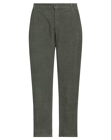 STILOSOPHY Casual trouser Military green 100% Cotton