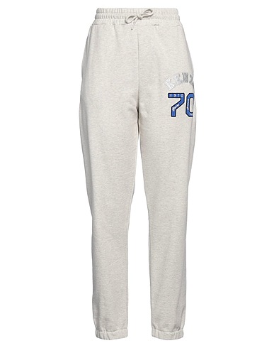 KENZO Casual trouser Light grey 100% Cotton, Polyester