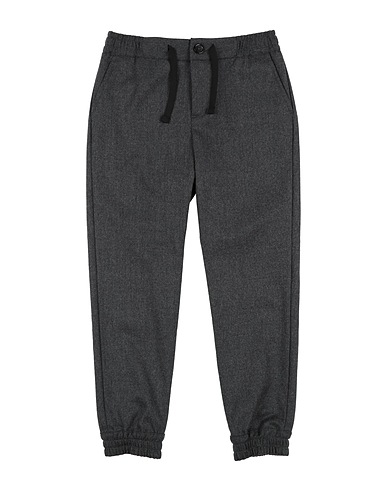 DOLCE&GABBANA Casual trouser Lead 98% Virgin Wool, 2% Elastane, Polyester, Zamak