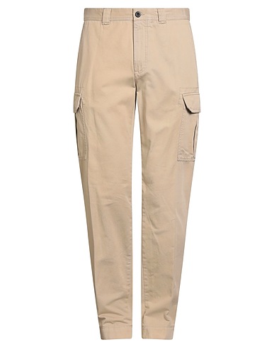 INCOTEX パンツ SLACKS BY SLOWEAR ベージュ コットン 100%