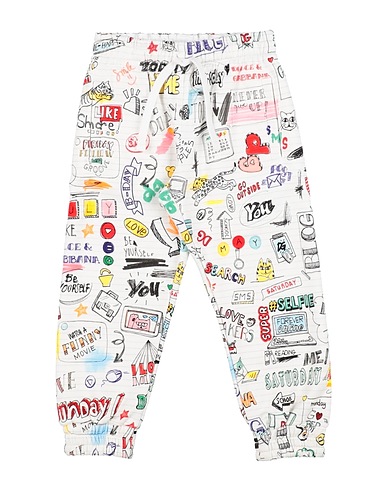 DOLCE&GABBANA Casual trouser White 100% Cotton