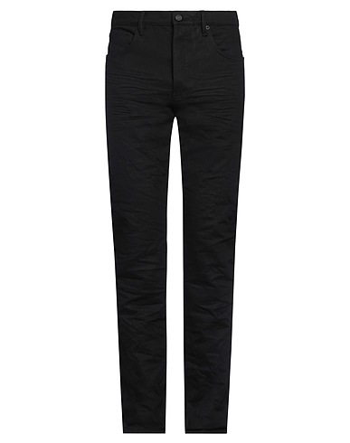 PURPLE CONCEPT DENIM Jeans 98% Baumwolle, 2% Elastan, Rindsleder