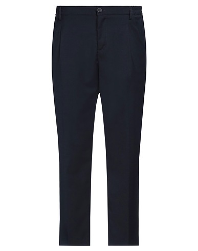 STILOSOPHY Casual trouser Midnight blue 75% Polyester, 20% Rayon, 5% Elastane