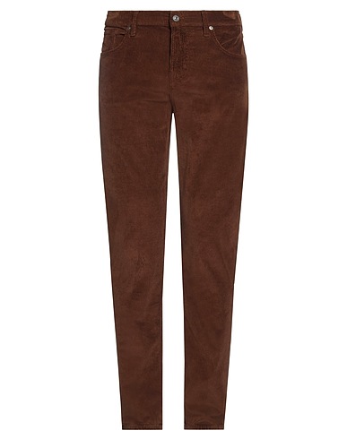 7 FOR ALL MANKIND Pantalone Marrone 78% Cotone, 20% Modal, 2% Elastan