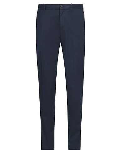 INCOTEX Casual trouser Navy blue 97% Cotton, 3% Elastane