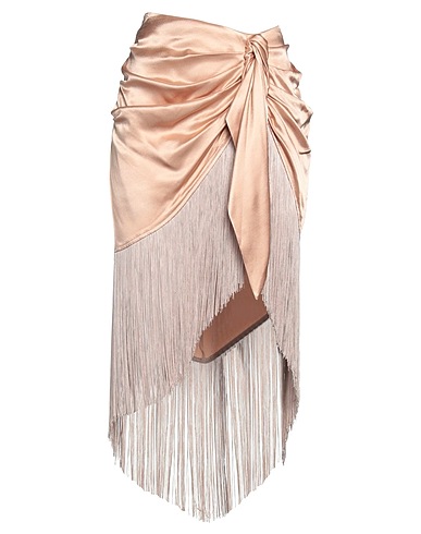 VICOLO Midi skirt Sand 100% Viscose