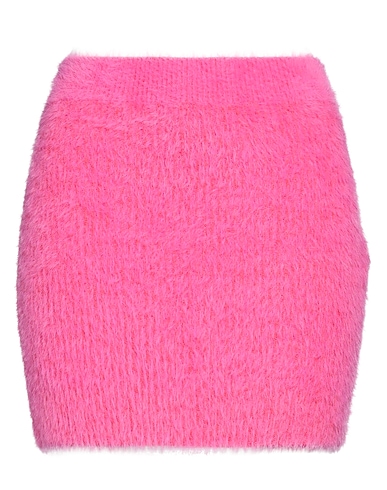 STELLA McCARTNEY Mini skirt Magenta 63% Polyamide, 37% Virgin Wool