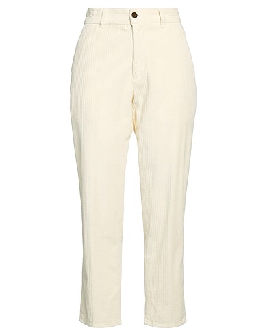 PT Torino Casual trouser Cream 98% Cotton, 2% Elastane