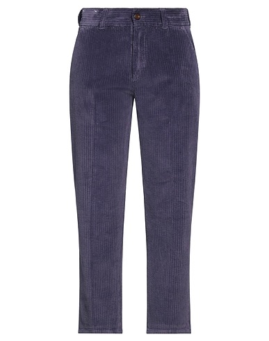 PT Torino Casual pants Purple 98% Cotton, 2% Elastane